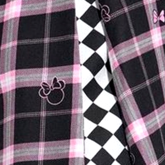 ❤️NWT VINTAGE TORRID MINNIE MOUSE PLAID MINI SKIRTALL SKIRT DISNEY - PLUS SIZE - Picture 2 of 12